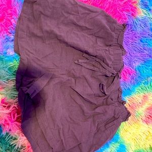 i’m selling cute shorts with a ribbon die from shein, large, women